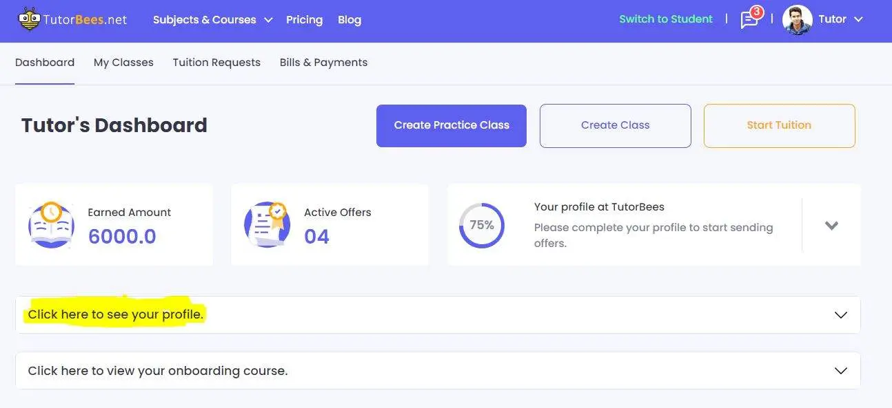 How To Share Your Profile Link How To Teach At Tutorbees Net How To Share Your Profile Link How To Teach At Tutorbees Net